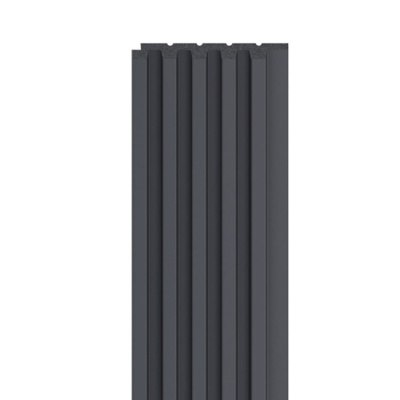 Стеновая панель реечная S-LINE Anthracite (антрацит)